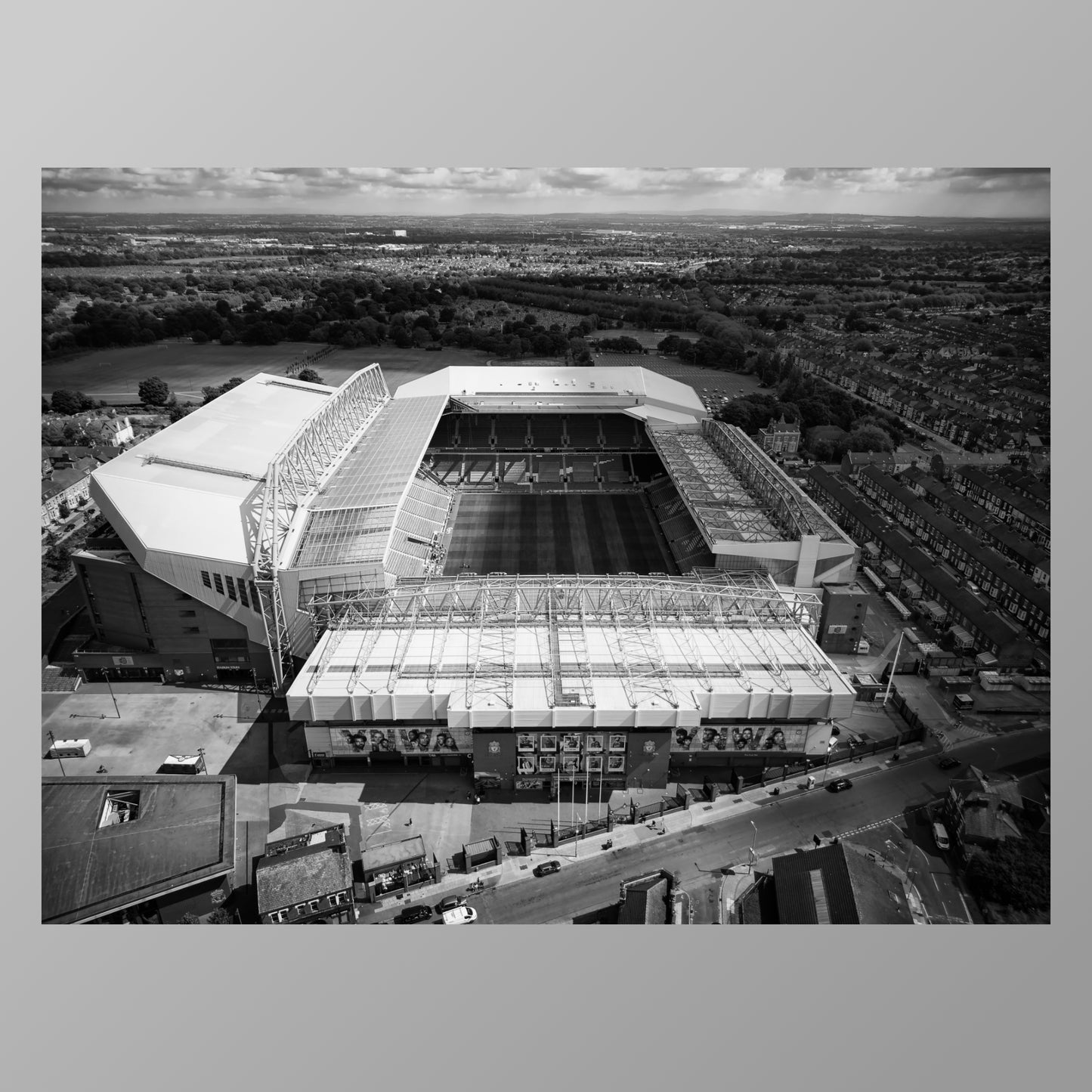 Set 6 Aerial view of Anfield