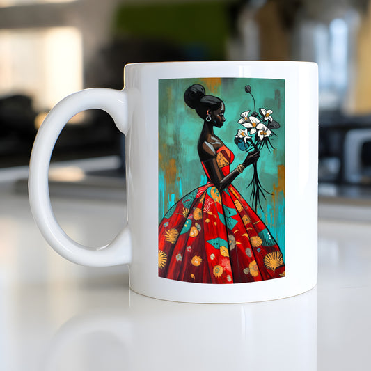 Unique Black Girl Mug