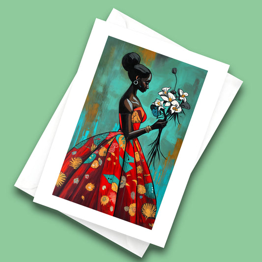 Greeting Cards for a Black Woman | Design 14