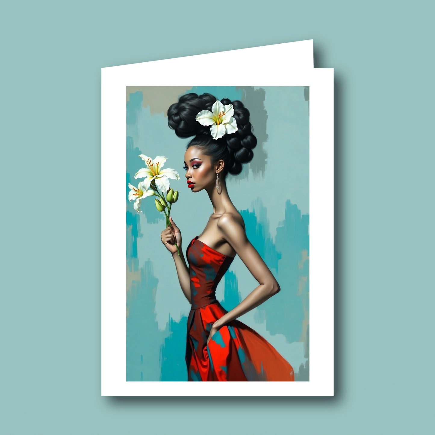 Greeting Cards for a Black Woman | Design 17