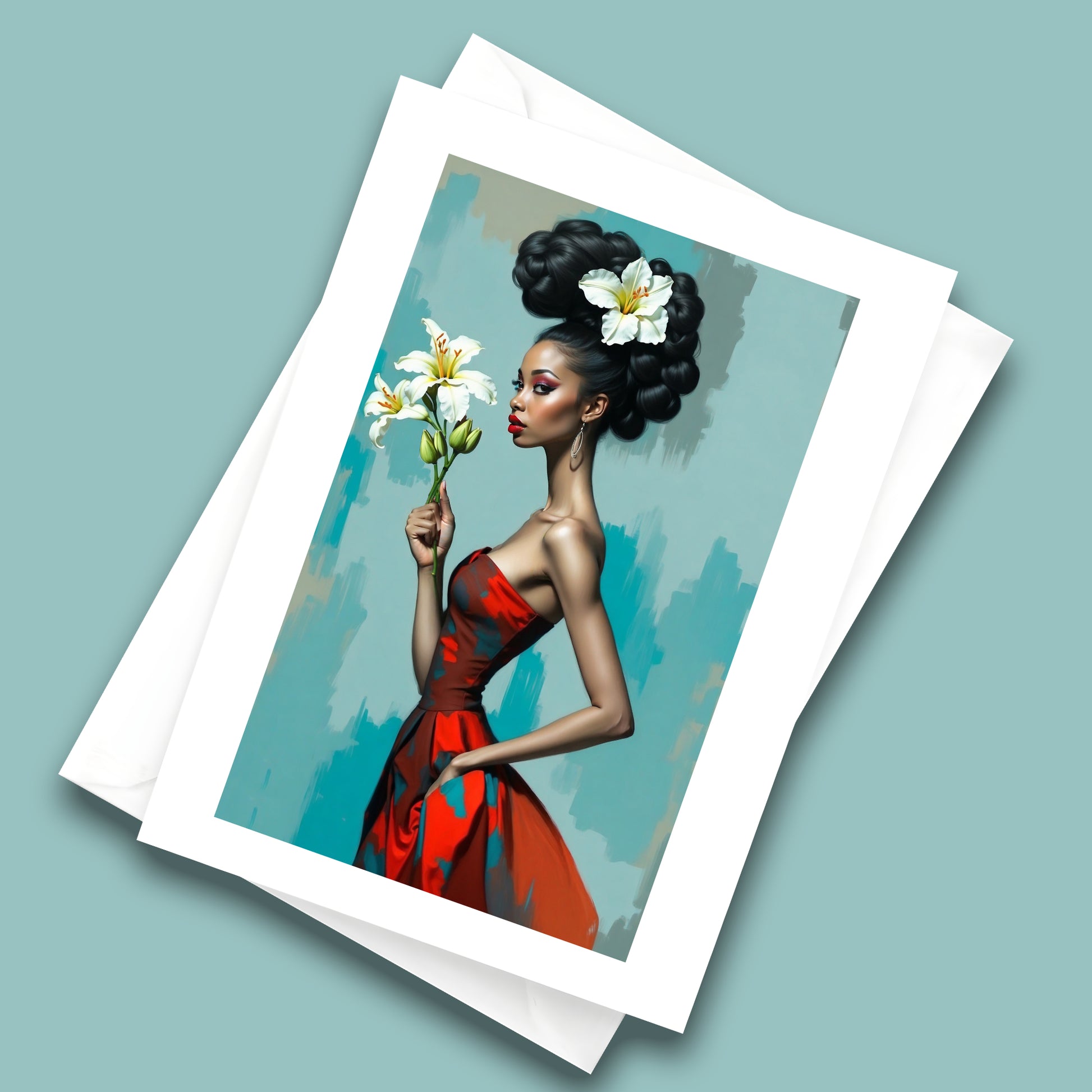 Greeting Cards for a Black Woman | Design 17