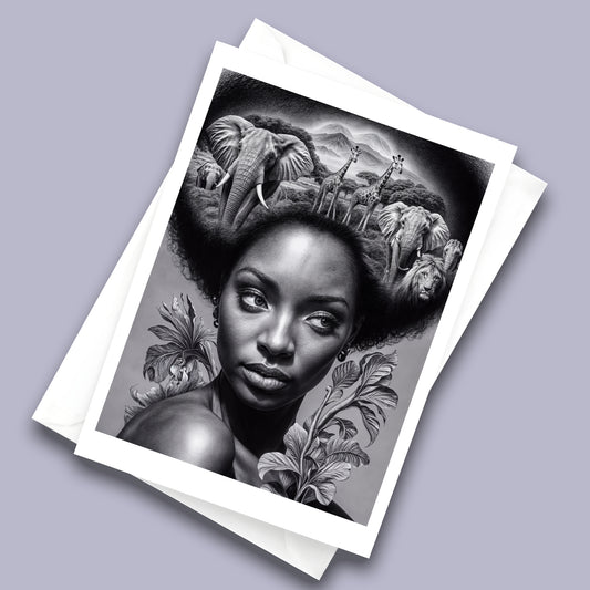 Greeting Cards for a Black Woman | Design 19