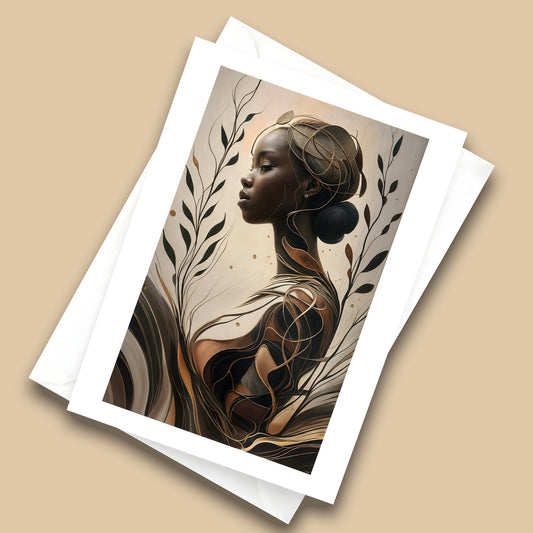 Greeting Cards for a Black Woman | Design 25