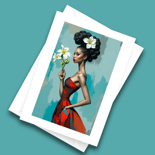 Greeting Cards for a Black Woman | Design 31