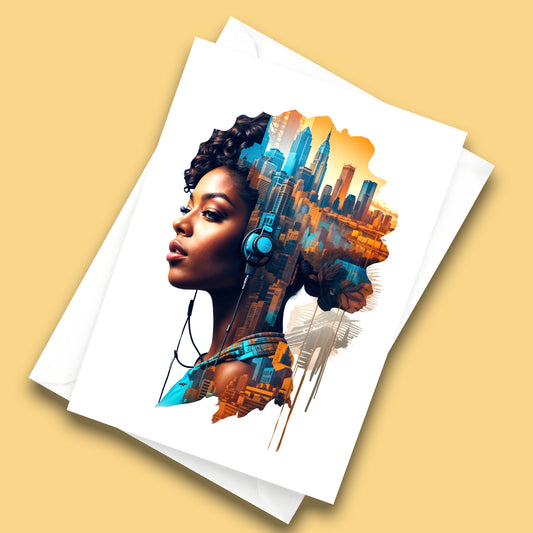 Greeting Cards for a Black Woman | Design 6