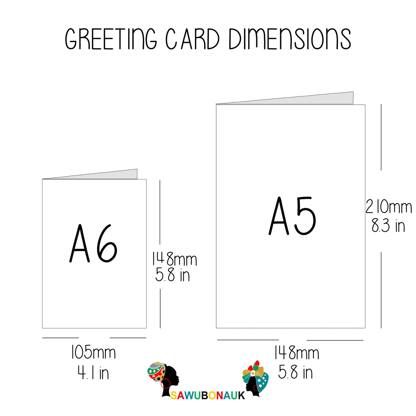 Greeting Cards for a Black Woman | Design 6